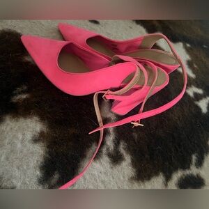 ASOS Barbie pink heels